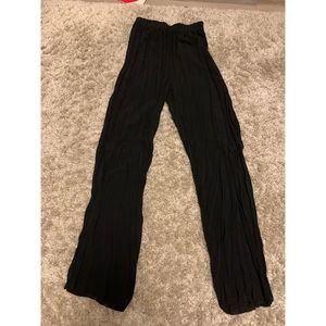 Black palazzo pants